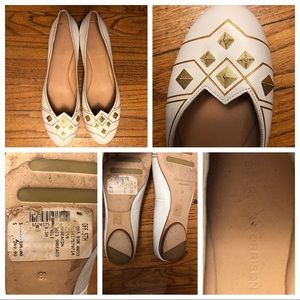 Sigerson Morrison Studded Beacon Flat size 8.5